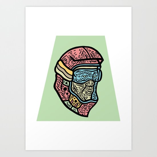 Future BMX Art Print