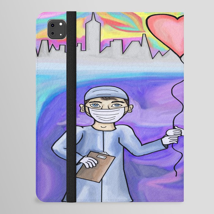 Doctor Nurse Dedication iPad Folio Case