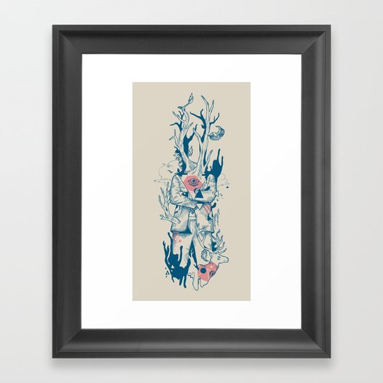 Lusus Naturae Framed Art Print