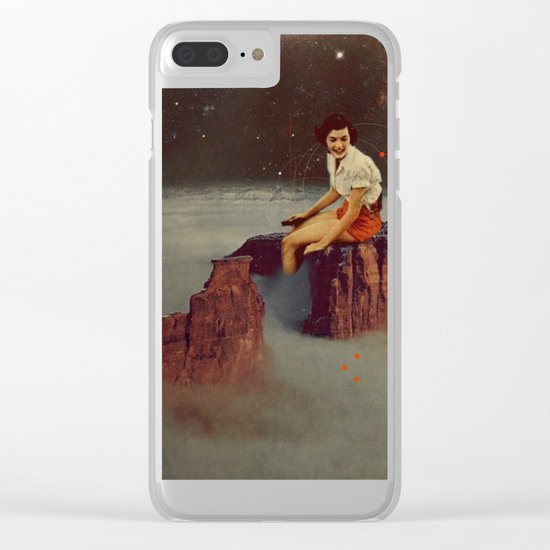 Only Hope Up Here Clear iPhone Case