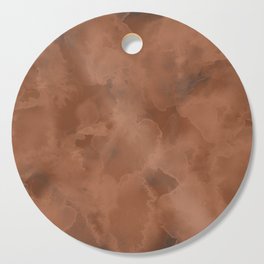 Brown Abstraction Cutting Board