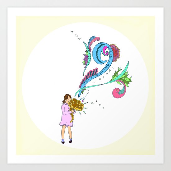 Make Noise Art Print