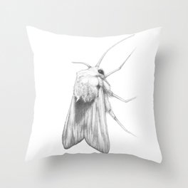 Moth  Throw Pillow