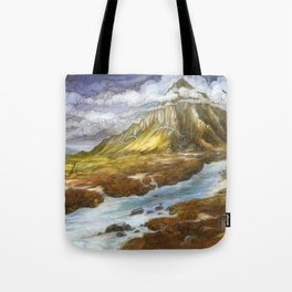 Lonely Mountain Tote Bag