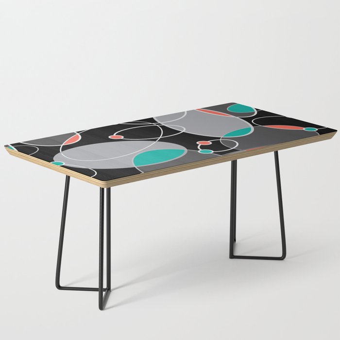 Mid-Century Modern Space Age Orbits Coffee Table