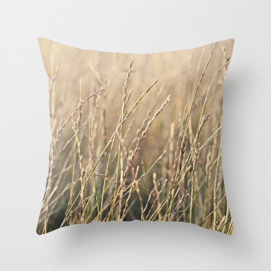 Field in the Sun Throw Pillow