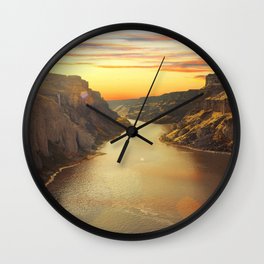 Snake River, Idaho Wall Clock