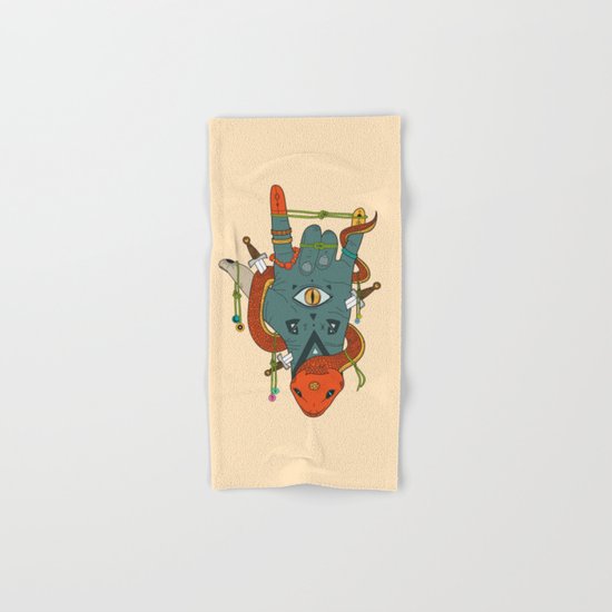 Evil Hand Hand & Bath Towel