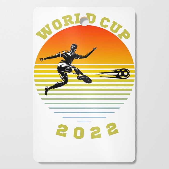 world cup 2022 Cutting Board