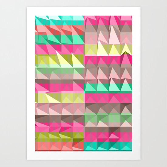 Pyramid Scheme Art Print