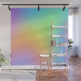 Soft Multicolor Blur Wall Mural