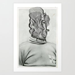 Another Portrait Disaster · a Man Art Print