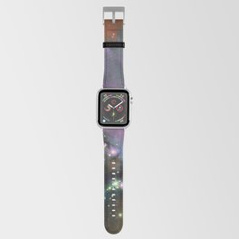 young stars peach pink purple Apple Watch Band