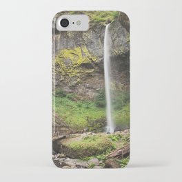 Elowah Falls in the Columbia River Gorge, Oregon iPhone Case