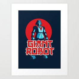 Giant Robot Art Print