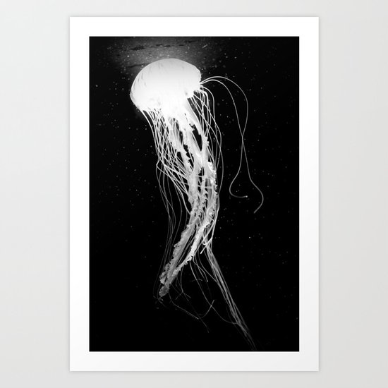 magic jelly fish Art Print