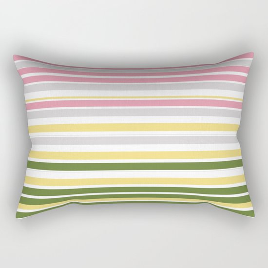 Calm Layers of Pastels Rectangular Pillow