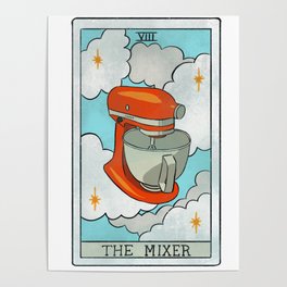The Mixer | Baker’s Tarot Poster
