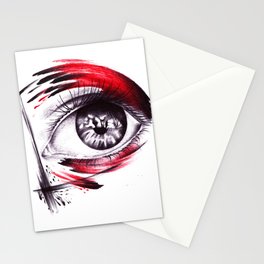 Trash Polka Eye Stationery Cards