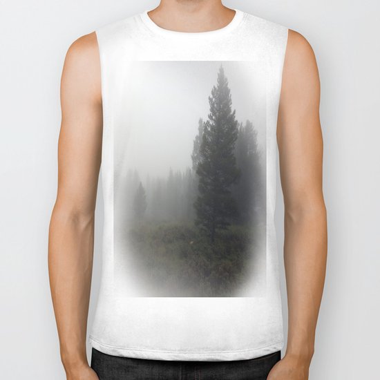 Foggy Morning Biker Tank