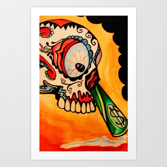 los muertos Art Print