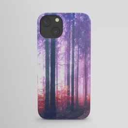 Woods in the outer space iPhone Case