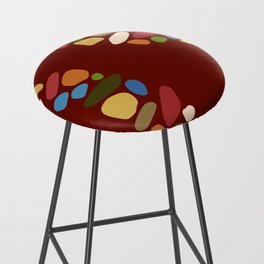 Color stones path collection 2 Bar Stool