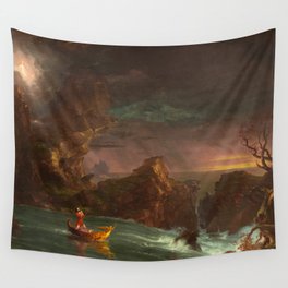 Thomas Cole The Voyage of Life 1842 Wall Tapestry