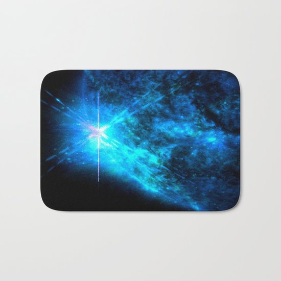 Blue Starlight Bath Mat