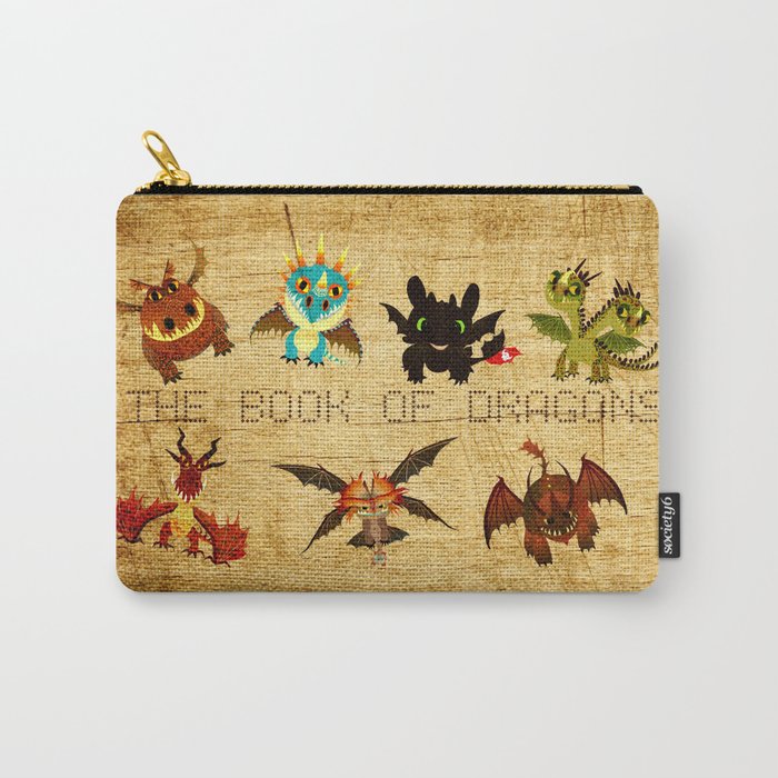 The Book of Dragons Carry-All Pouch