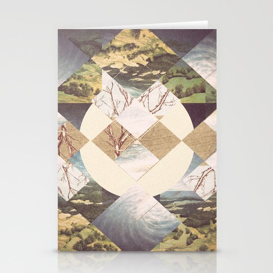 Geometric Abstraction Stationery Cards