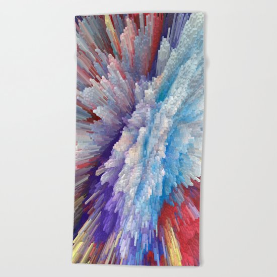 Abstract 115 Beach Towel
