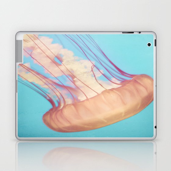 Jellyfish in Pastels Laptop & iPad Skin