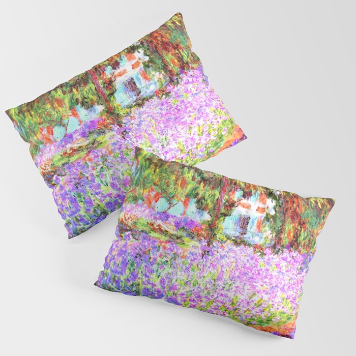 Monets Garden in Giverny Pillow Sham