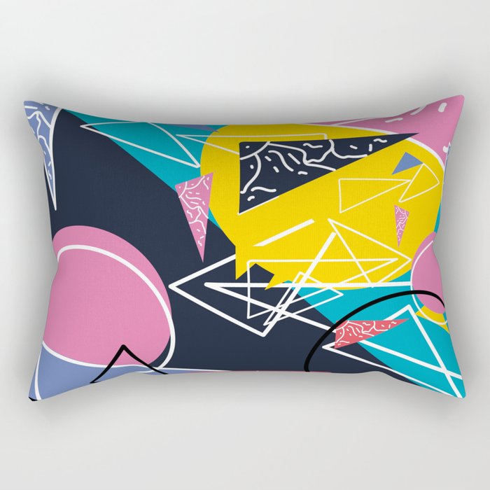 Abstract Pattern Rectangular Pillow