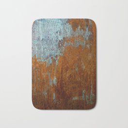 Rust Texture 1 Bath Mat