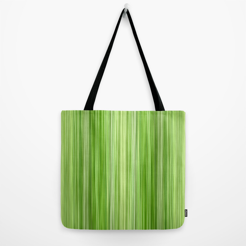 lime green tote bag