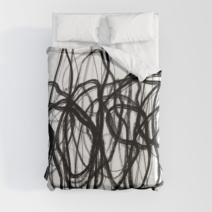 Expressionist Painting. Abstract 52. Duvet Cover