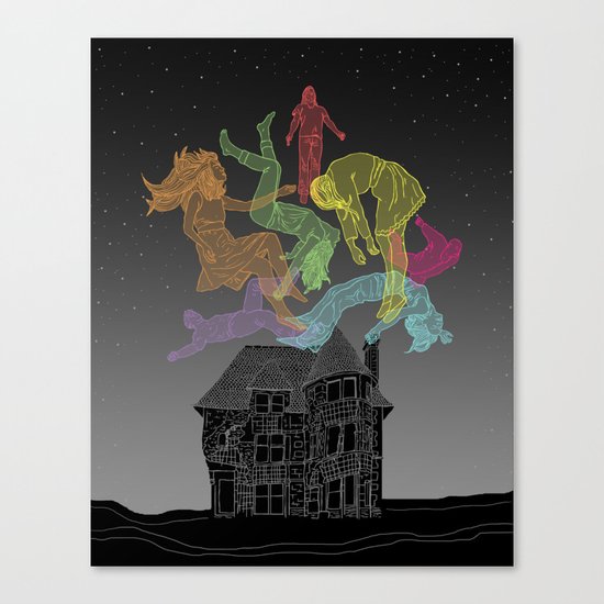 Sleep Paralysis Ball Canvas Print