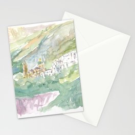 Praiano Hidden Gem on Amalfi Coast Stationery Card