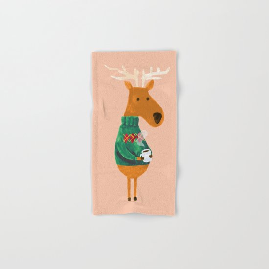 Hot Coffee Hand & Bath Towel