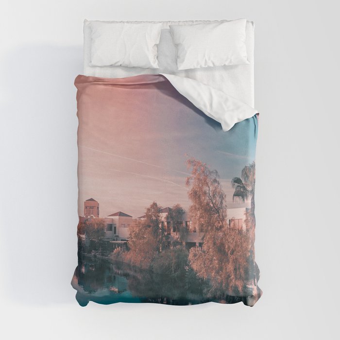 Pacific Palisades, Los Angeles Duvet Cover