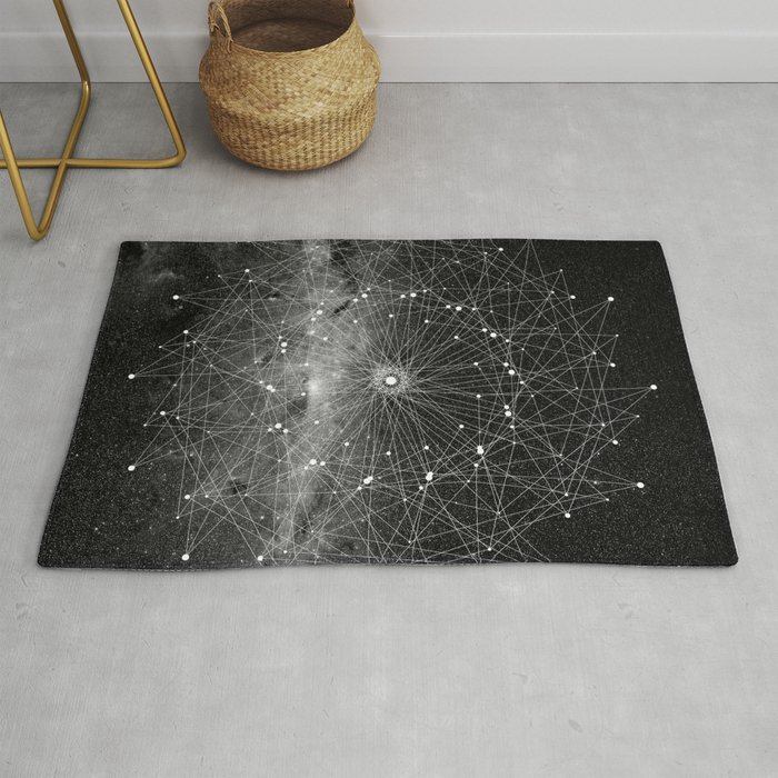 STARGAZING IS LIKE TIME TRAVEL Rug
