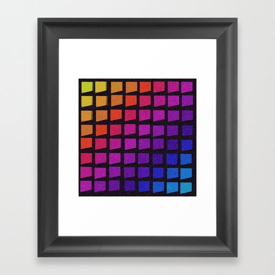 Windowpane Framed Art Print