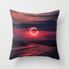 Eclipse Throw Pillow