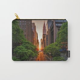 Modern City Buildings And Skyscrapers Carry-All Pouch