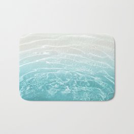 Soft Blue Gray Ocean Dream #1 #water #decor #art #society6 Bath Mat