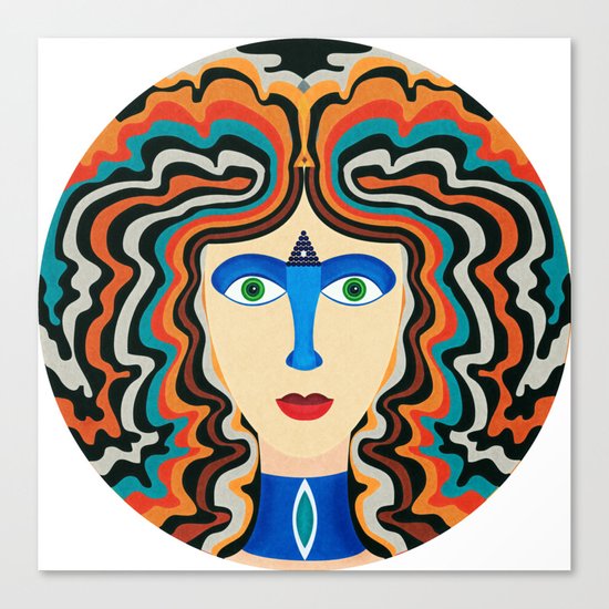 Blue Nose Canvas Print