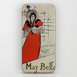 Toulouse Lautrec May Belfort iPhone Skin