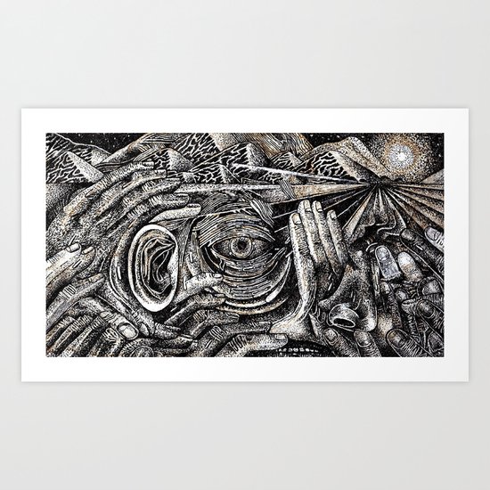 Mind Frame (Still Frame 1) Art Print